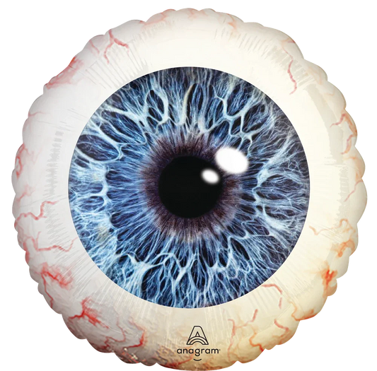 Creepy Eyeball 18″ Foil Balloon by Anagram from Instaballoons