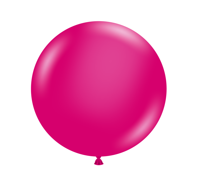 Crystal Magenta 24″ Latex Balloons by Tuftex from Instaballoons