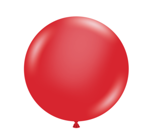 Crystal Red 24″ Latex Balloons by Tuftex from Instaballoons