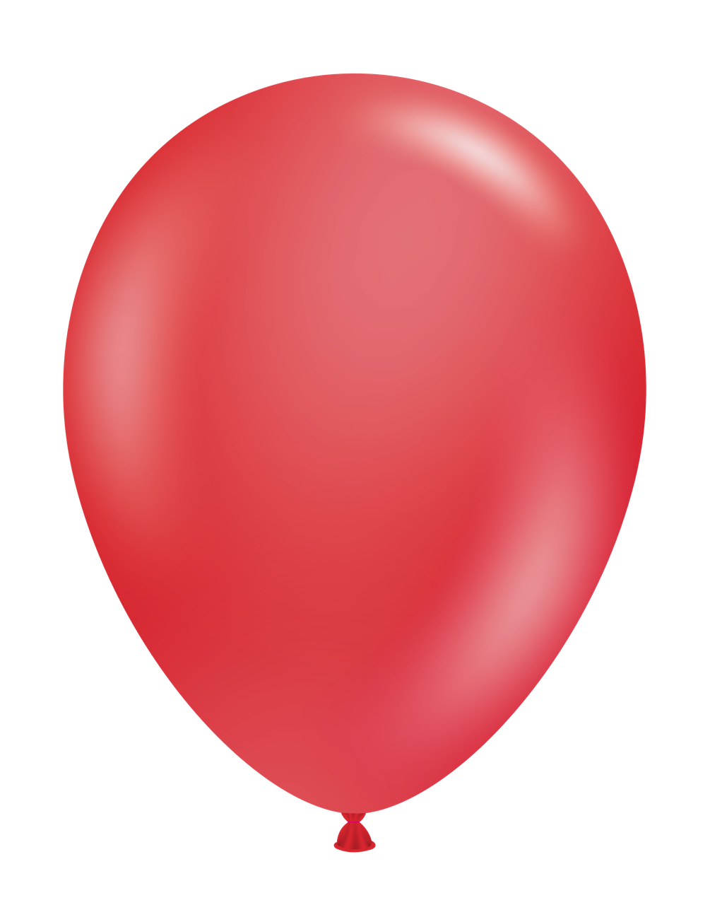 Crystal Red 11″ Latex Balloons