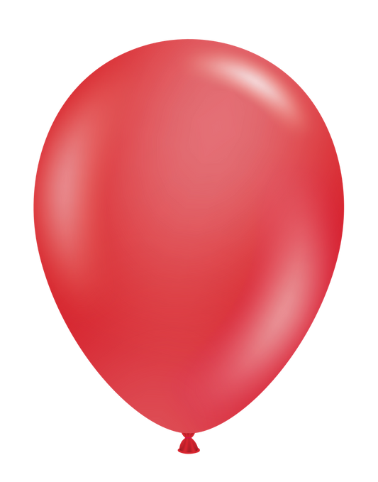 Crystal Red 11″ Latex Balloons (100 count)
