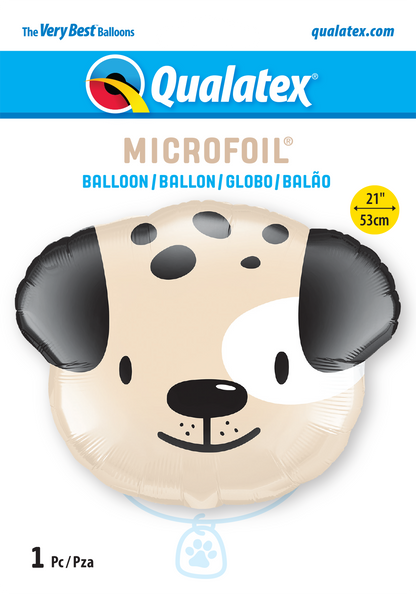 Cute Puppy 21″ Foil Balloon by Qualatex from Instaballoons