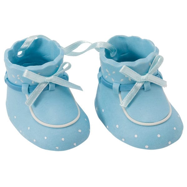 DecoPac Blue Baby Booties Cake Kit