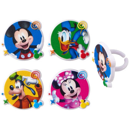 DecoPac Mickey Fun House Rings (144 count)