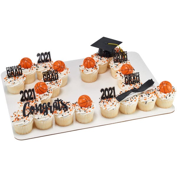 DecoPac Mylar & Foil Grad Cap with Tassel Balloons (3 count)