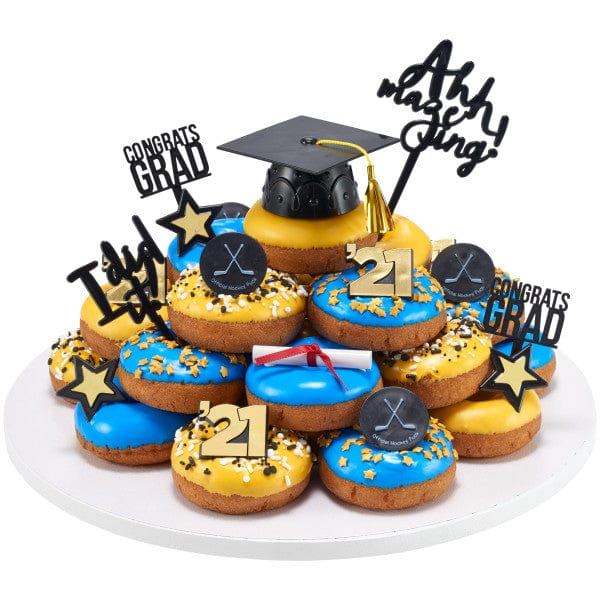 DecoPac Mylar & Foil Grad Cap with Tassel Balloons (3 count)
