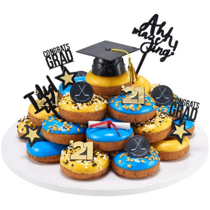 DecoPac Mylar & Foil Grad Cap with Tassel Balloons (3 count)