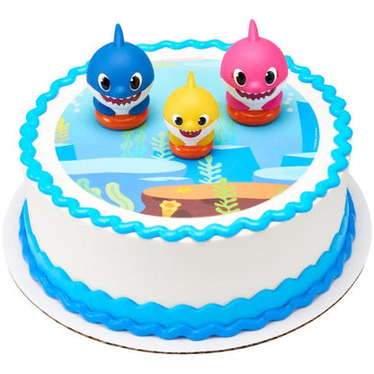 DecoPac Party Supplies Baby Shark Cake Kit