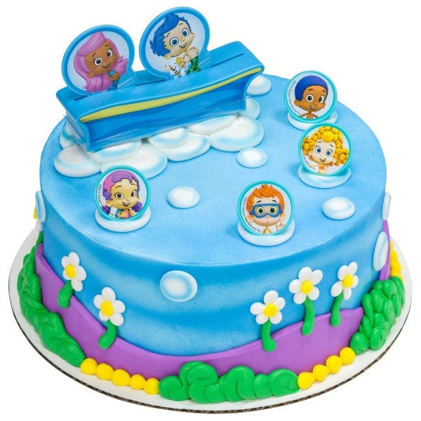 DecoPac Party Supplies Bubble Guppies Gil, Molly & Gang Cake Kit