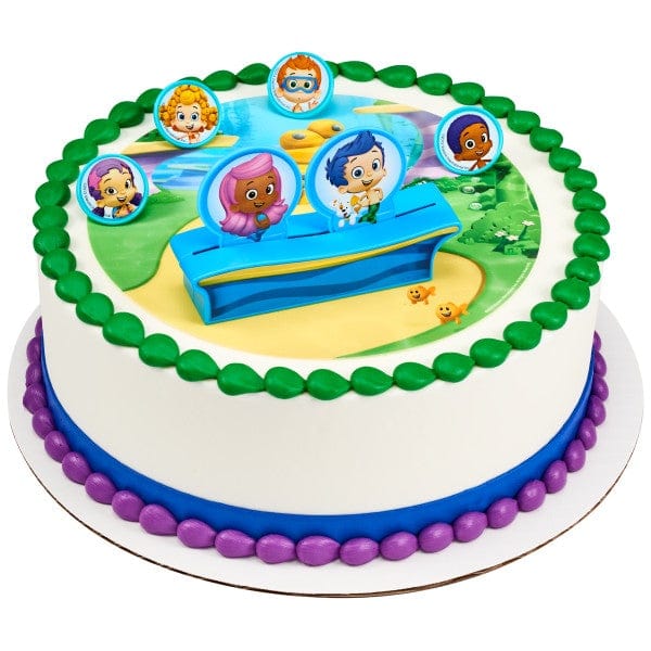 DecoPac Party Supplies Bubble Guppies Gil, Molly & Gang Cake Kit