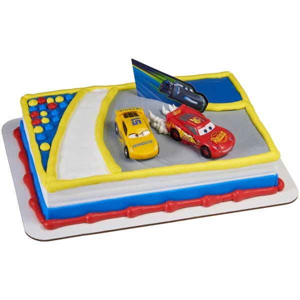 DecoPac Party Supplies Cars 3 Ahead of Curve Cake Kit