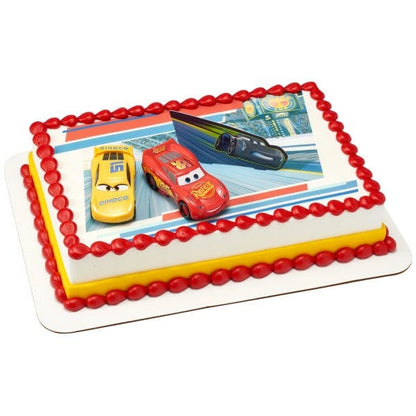 DecoPac Party Supplies Cars 3 Ahead of Curve Cake Kit