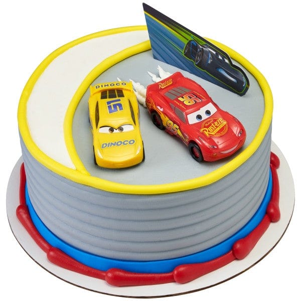 DecoPac Party Supplies Cars 3 Ahead of Curve Cake Kit