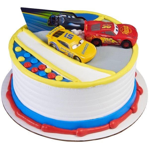 DecoPac Party Supplies Cars 3 Ahead of Curve Cake Kit