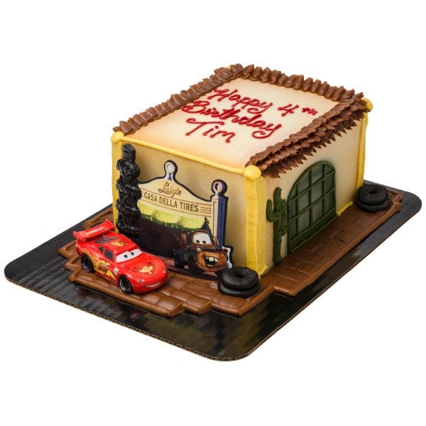 DecoPac Party Supplies Cars Radiator Springs Cake Kit