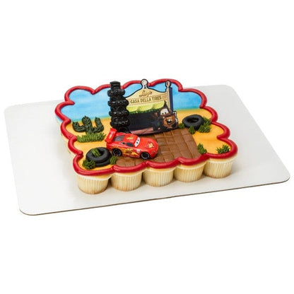 DecoPac Party Supplies Cars Radiator Springs Cake Kit