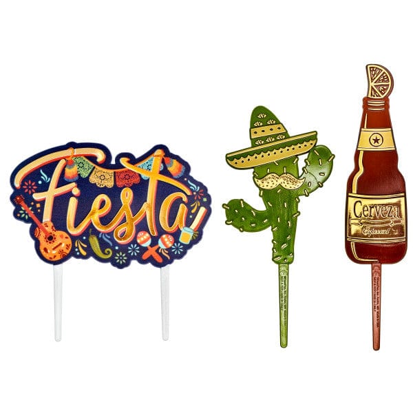 DecoPac Party Supplies Fiesta Cerveza Cake Kit (3 count)