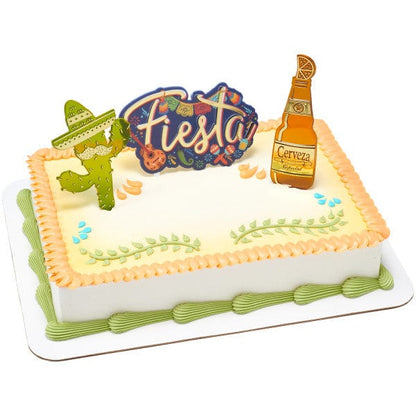 DecoPac Party Supplies Fiesta Cerveza Cake Kit (3 count)