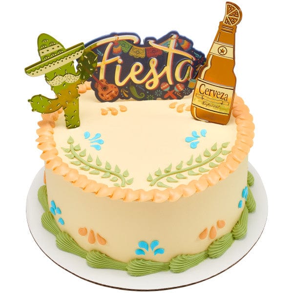 DecoPac Party Supplies Fiesta Cerveza Cake Kit (3 count)