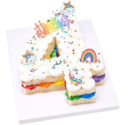DecoPac Party Supplies Happy Birthday Script Assortment Pattern (24 count)