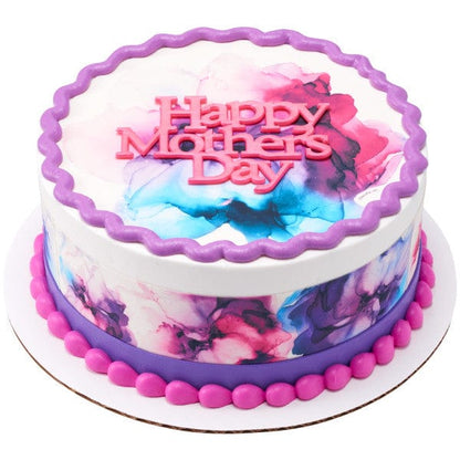 DecoPac Party Supplies Happy Mother's Day Script (24 count)