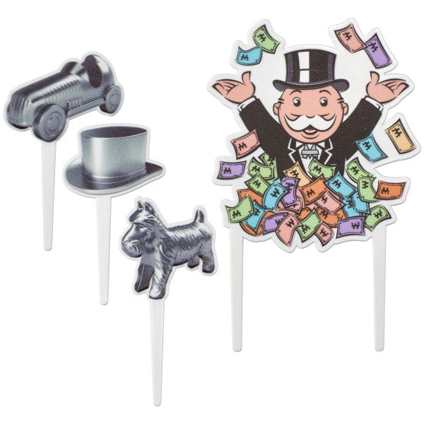 DecoPac Party Supplies Hasbro Monopoly Cake Kit