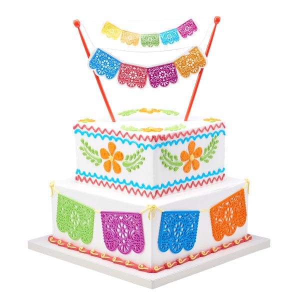 DecoPac Party Supplies Lay-On Picado Cutouts (18 count)