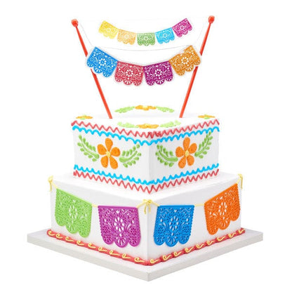 DecoPac Party Supplies Lay-On Picado Cutouts (18 count)