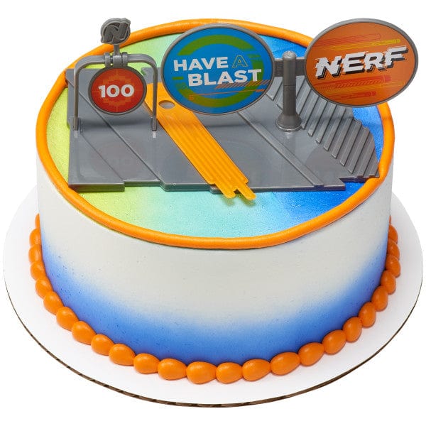 DecoPac Party Supplies Nerf Cake Kit