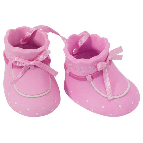 DecoPac Party Supplies Pink Baby Booties Cake Kit