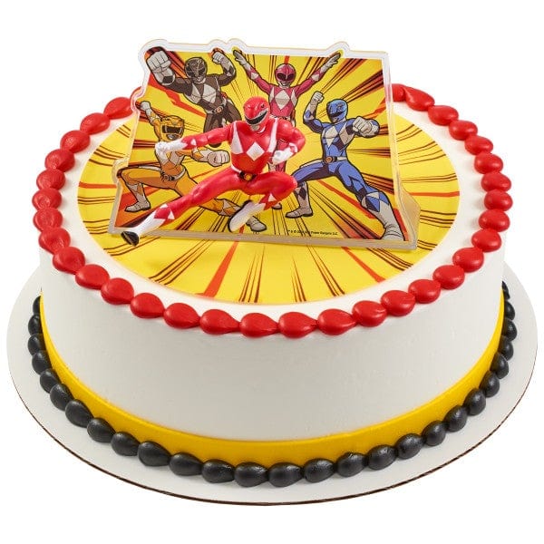DecoPac Party Supplies Power Rangers It's Morphin Time Cake Kit