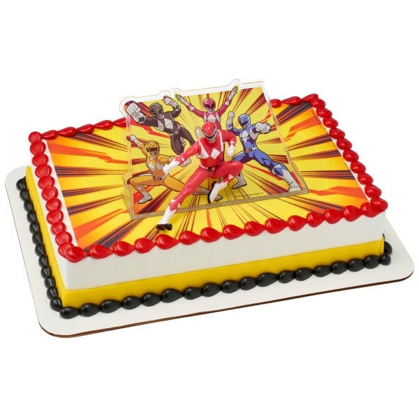DecoPac Party Supplies Power Rangers It's Morphin Time Cake Kit