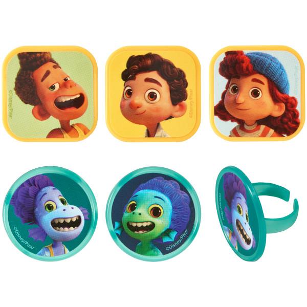 DecoPac Party Supplies Rings Disney Luca (6 count)