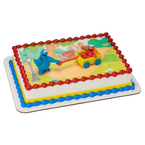 DecoPac Party Supplies Sesame St Play Cake Kit