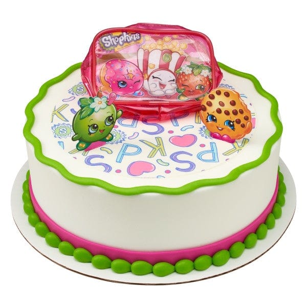 DecoPac Party Supplies Shopkins Shop Time Cake Kit