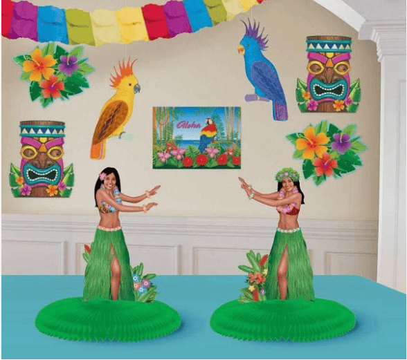 Decorating Kit - Hawaiian Luau - Amscan