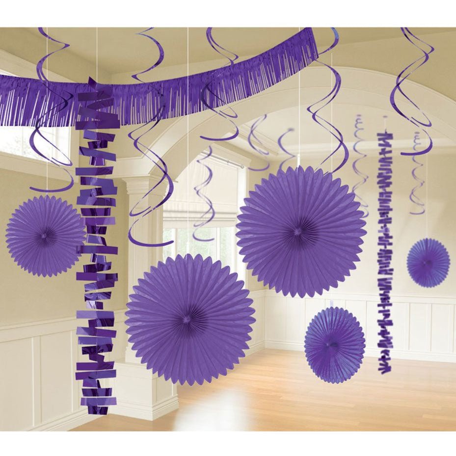 Decorating Kit - Purple (18ct) - Amscan
