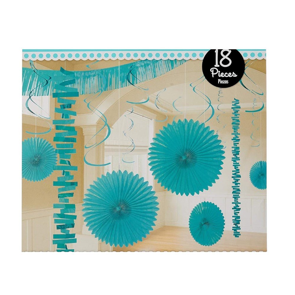 Decorating Kit - Robins Egg (18ct) - Amscan