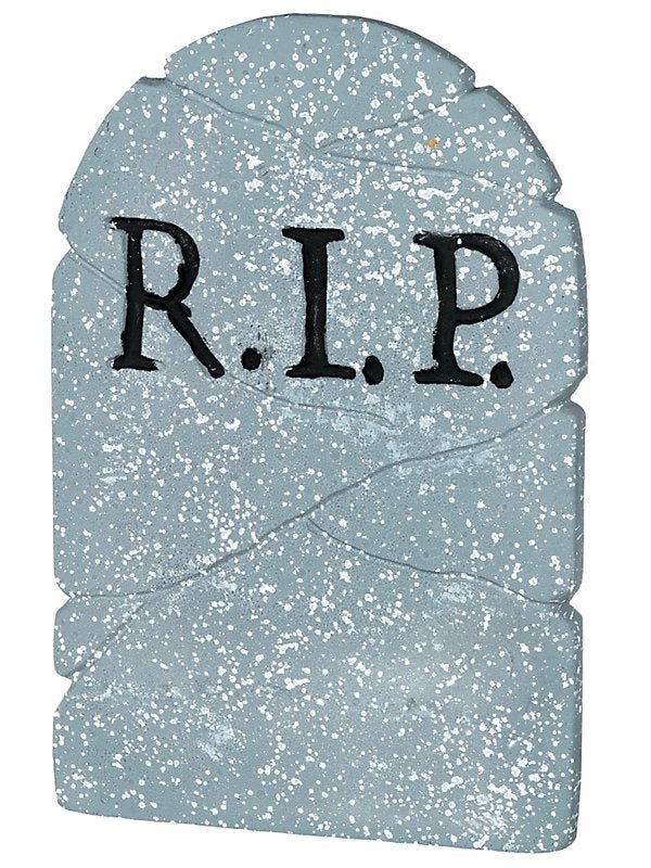 Decoration - Handcrafted Cemetery Tombstone - The Beistle Company