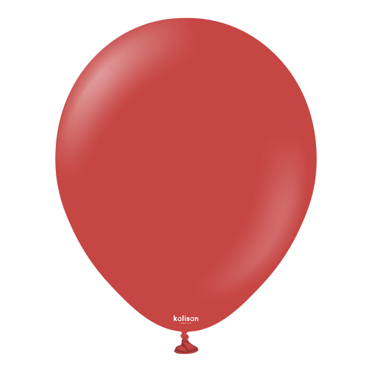 Deep Red 5″ Latex Balloons by Kalisan from Instaballoons