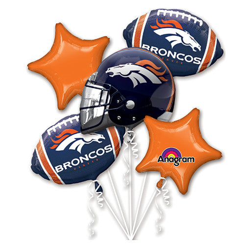 Denver Broncos Bouquet Foil Balloon by Anagram from Instaballoons