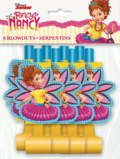 Disney Fancy Nancy Noisemaker Blowouts by Unique from Instaballoons