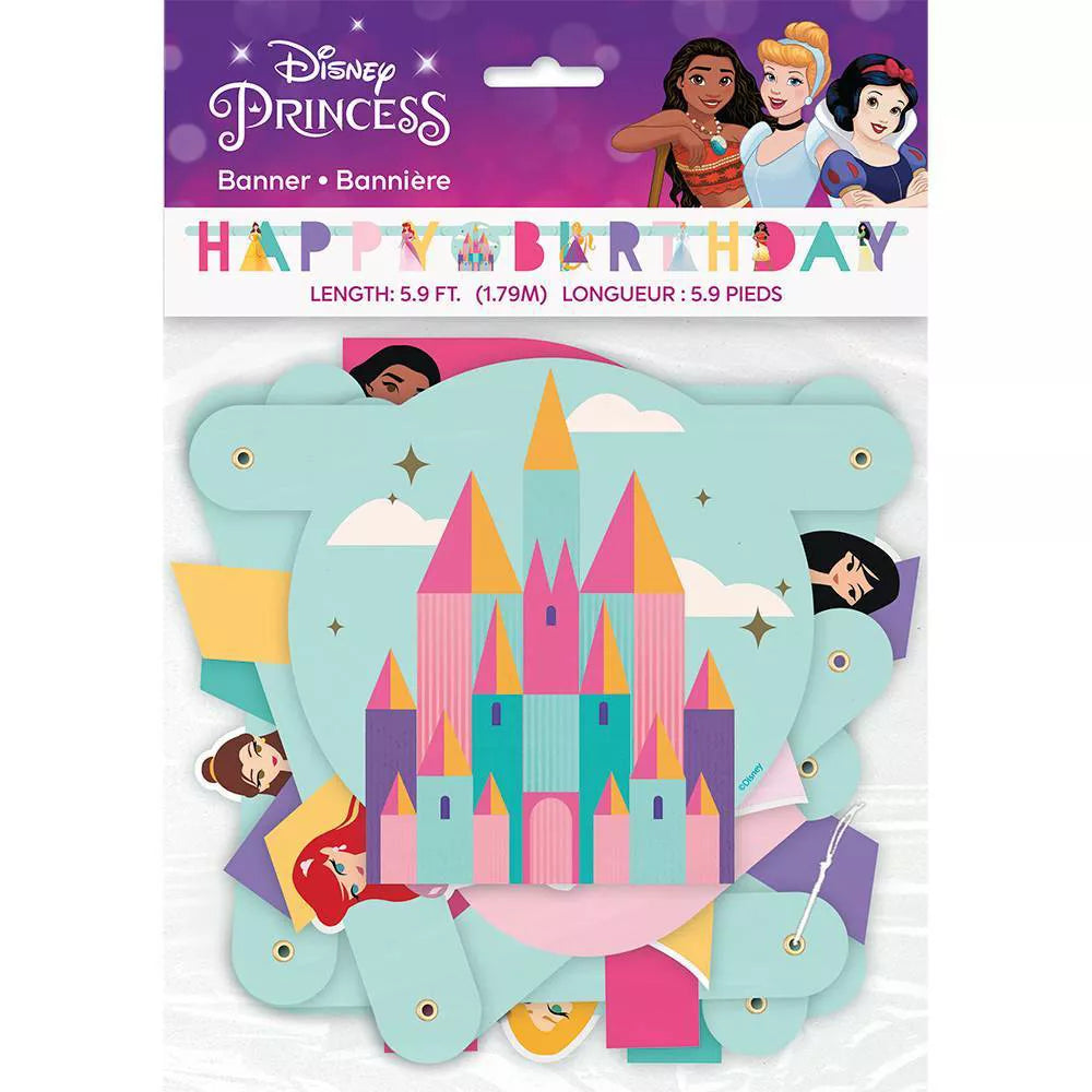Disney Princess Birthday Banner by Unique from Instaballoons