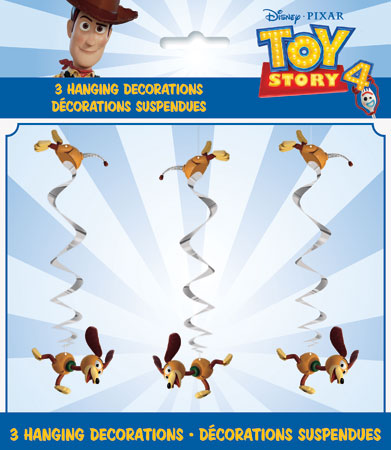 Disney Toy Story 4 Hanging Swirl Decorations by Unique from Instaballoons