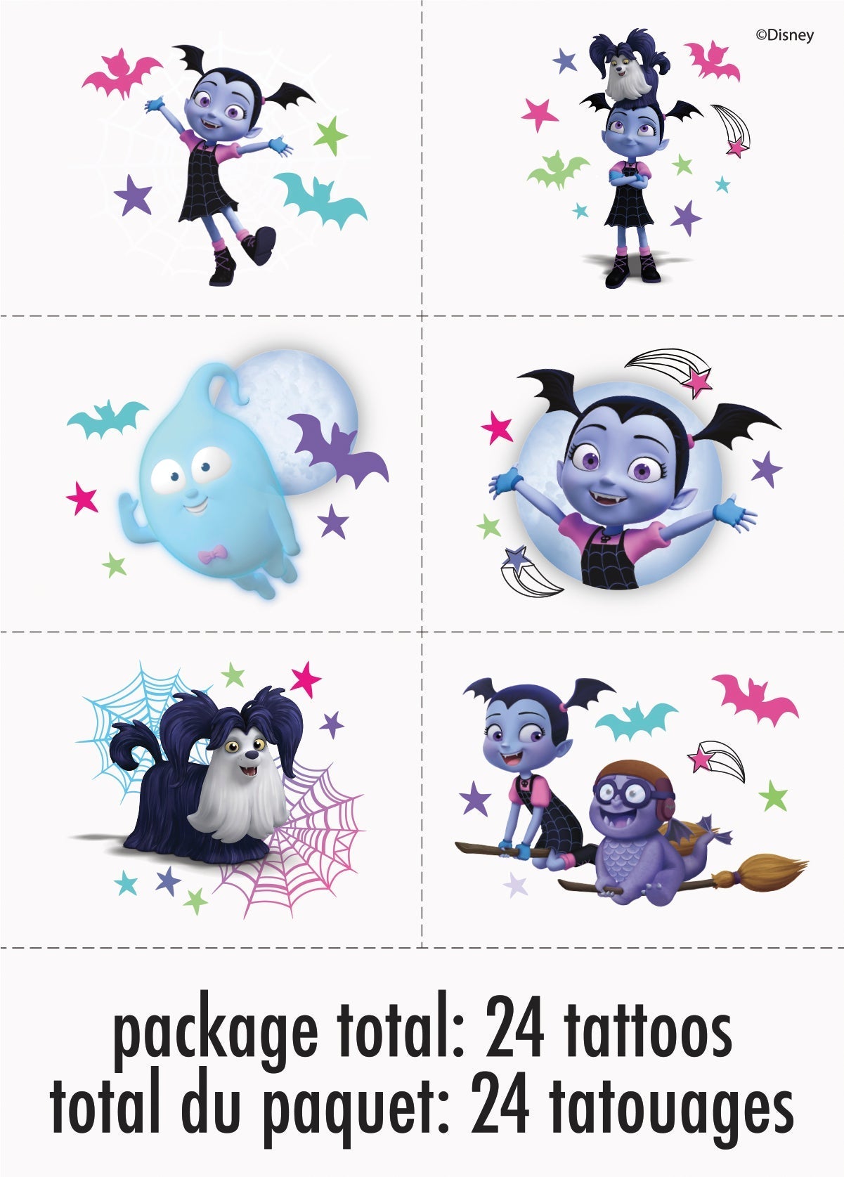Disney Vampirina Tattoos by Unique from Instaballoons