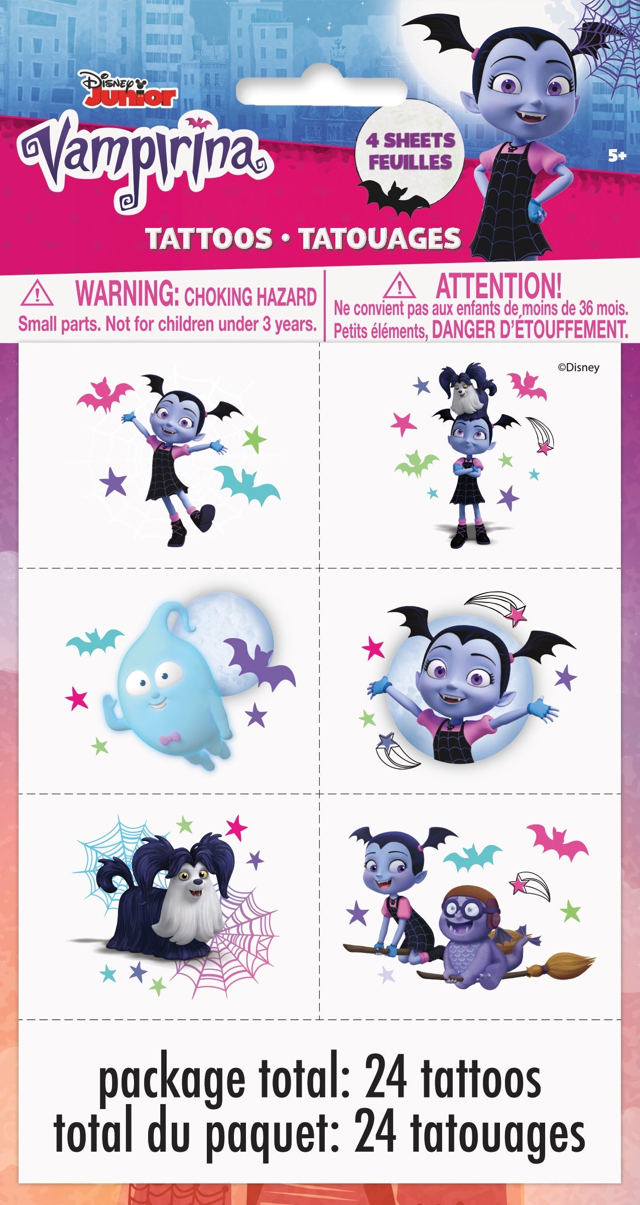 Disney Vampirina Tattoos by Unique from Instaballoons