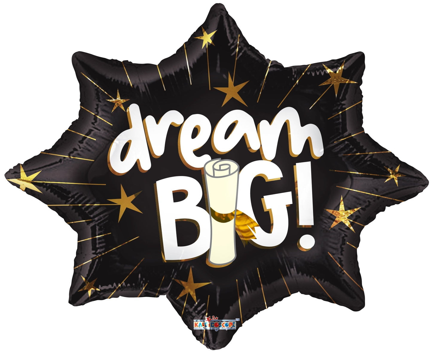 Dream Big Congrats Grad 18″ Foil Balloon by Convergram from Instaballoons
