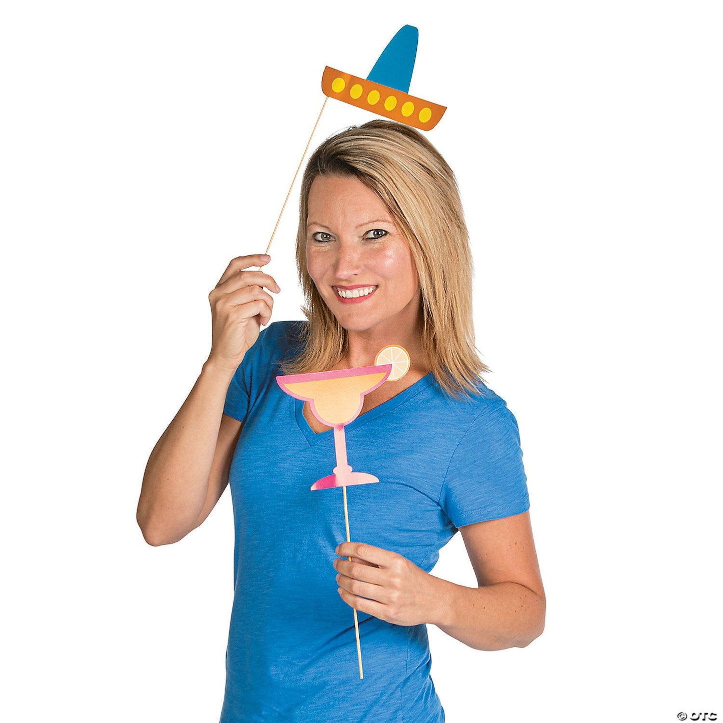 Fiesta Party Photo Stick Props by Fun Express from Instaballoons
