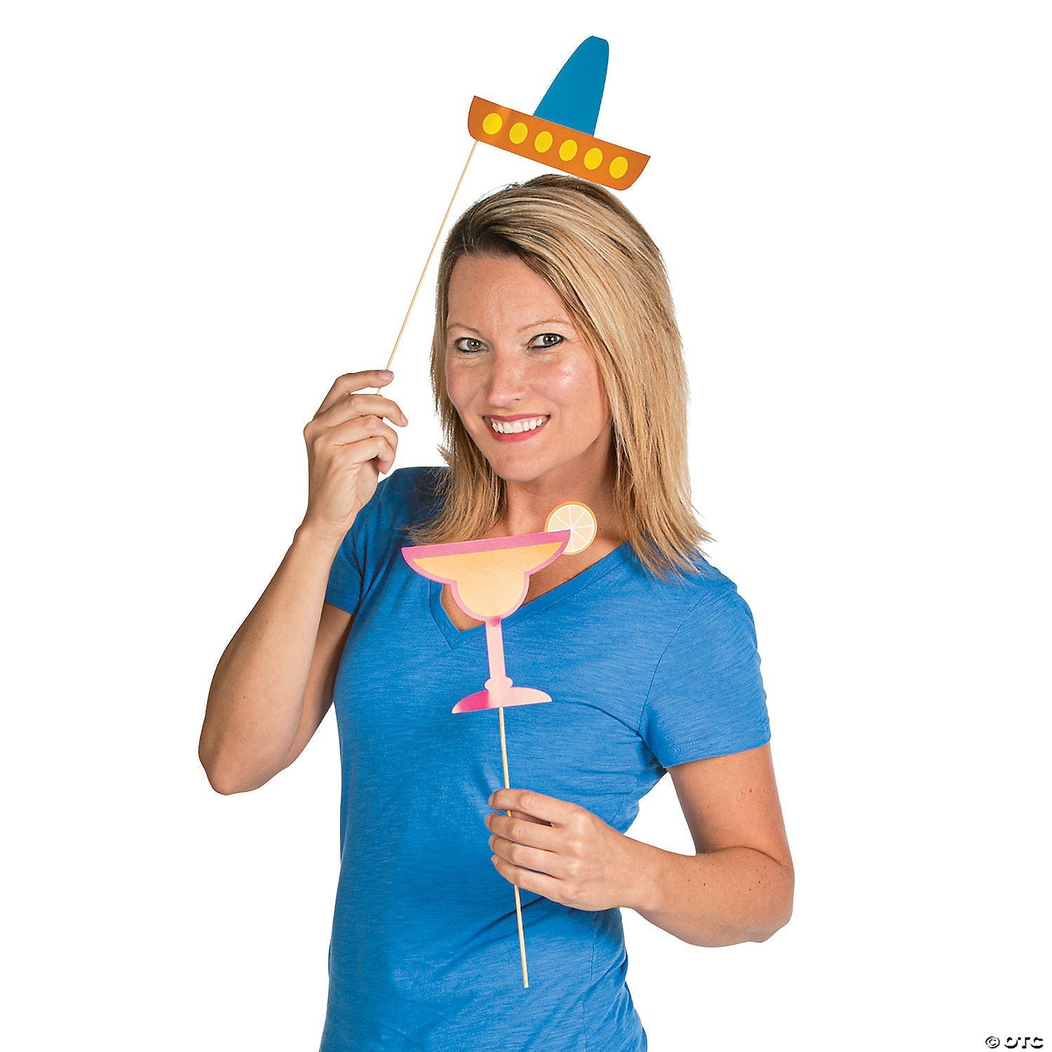 Fiesta Party Photo Stick Props by Fun Express from Instaballoons