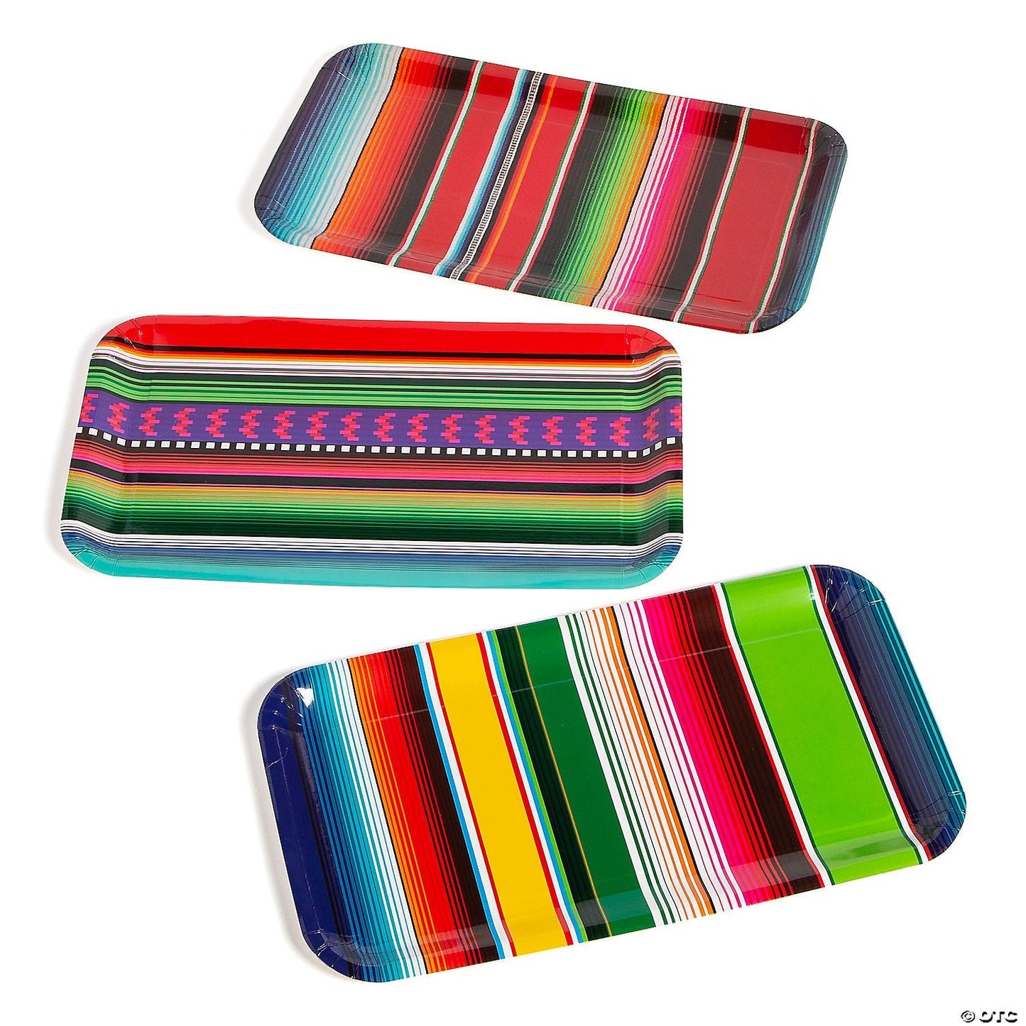Fiesta Sarape Paper Serving Trays 18″ by Fun Express from Instaballoons